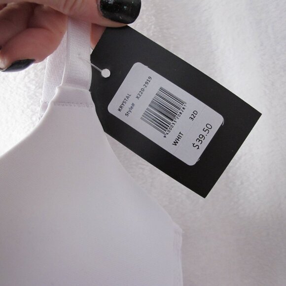 NWT - Frederick's of Hollywood Krystal Mega Push-Up Bra - 32D - Picture 4 of 9